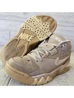 Nike Air Force Max Sepia Stone Tan Brown Men’s size 9 AH5534-200 Pre-owned Bark